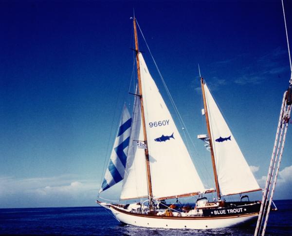 During Atlantic crossing