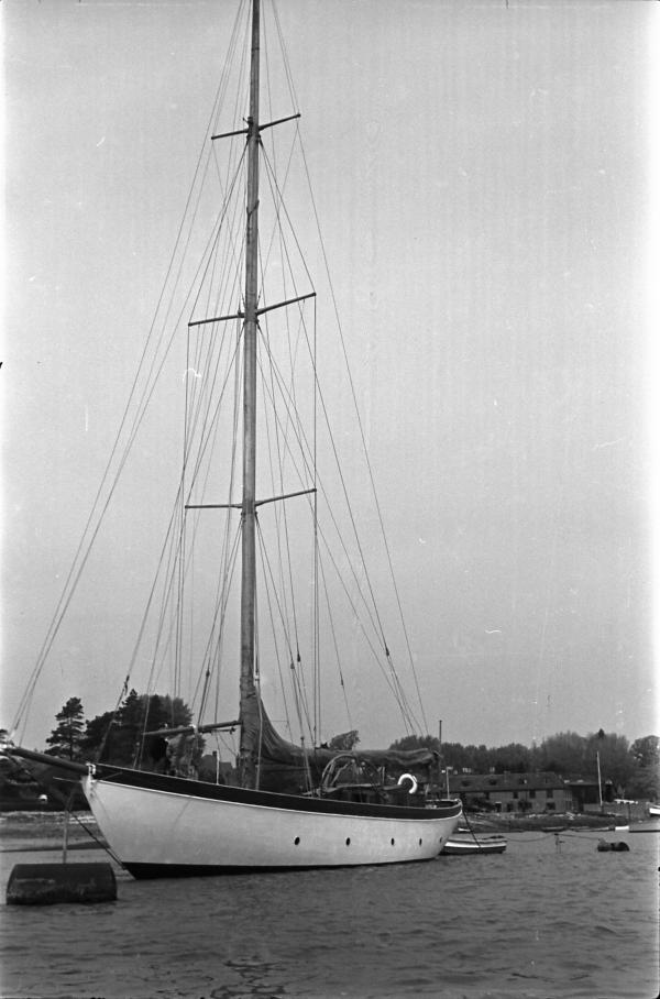 Blue Trout - taken in 1947, Camper & Nicholson's yard, Southampton