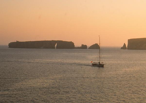 Blue Trout - entering Navarin gulf in South of Greece. 1961