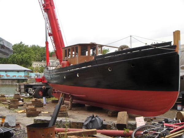 Truant from the starboard bow, 2005