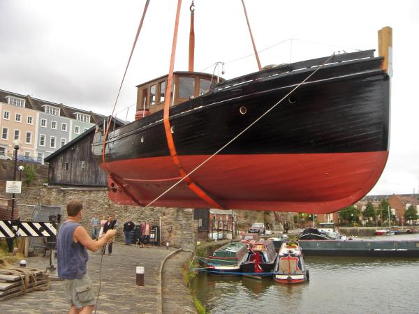 Truant being launched, 2005