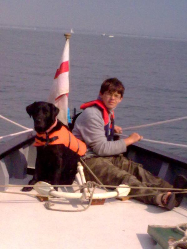 Caronia - on the bow