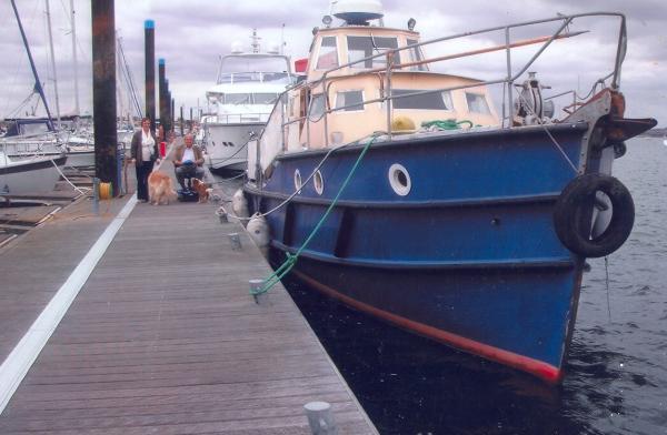 Tiza in 2007, Starboard side