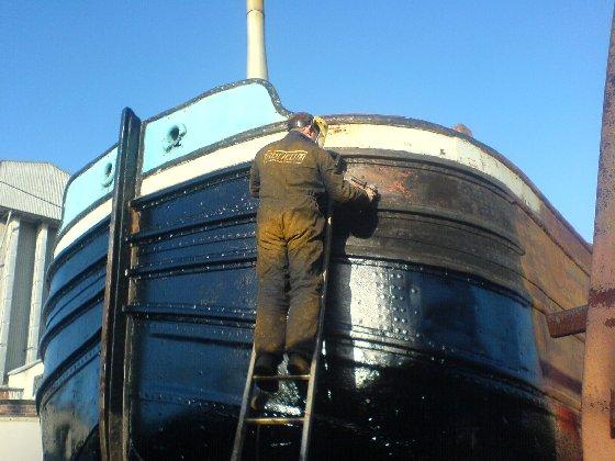 The Floss - being restored