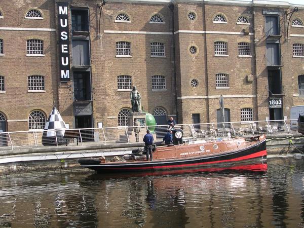 Varlet at the Museum in Docklands, West India Dock