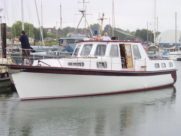 White Lady - port side view