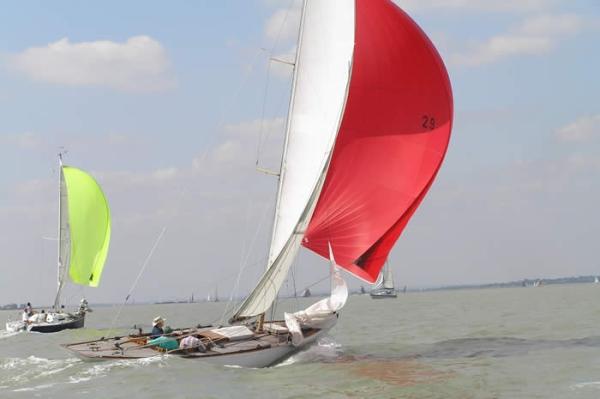 Sailing at West Mersea Week
