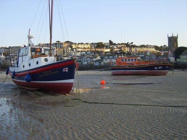 At the Fowey Harbour ex-lifeboat event, July 2015
