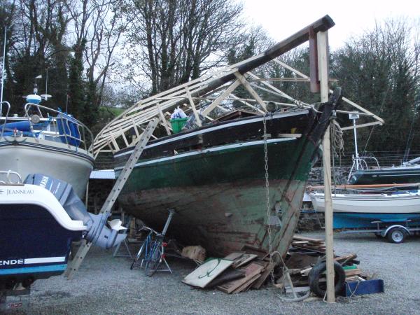 Gladys of Peel - under restoration