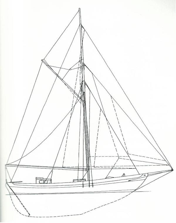 Dyarchy 2/Dragonera - line plan/sketch 