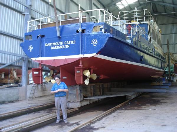 Dartmouth Castle out the water