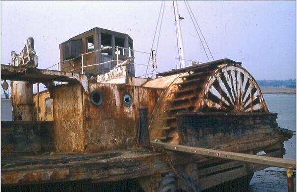 John H Amos - paddle wheel