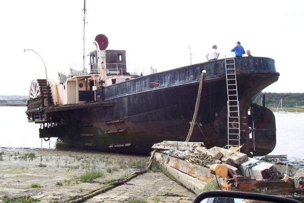 John H Amos - stern view