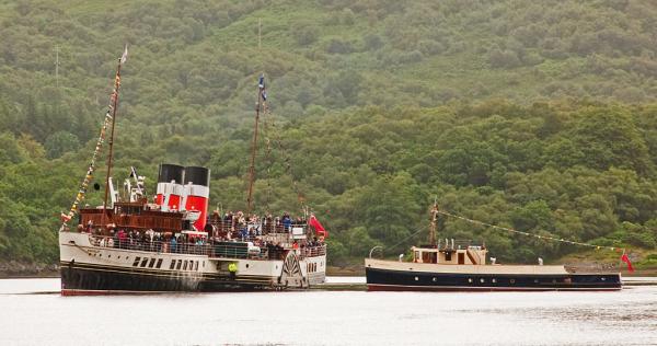 The Second Snark - performing a charter in conjunction with WAVERLEY to Loch Riddon