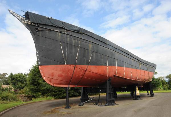 port side view