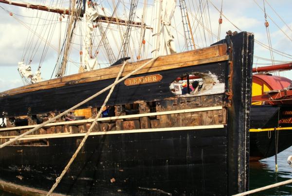 Leader - undergoing restoration at end of Dec 2011/beginning of Jan 2012