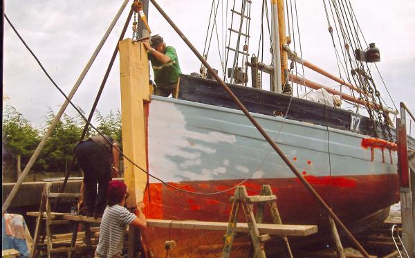 restoration in progress