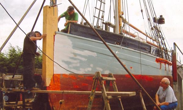 restoration in progress