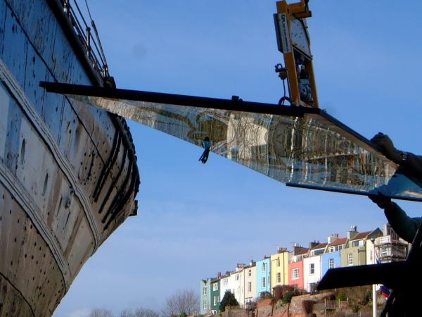 ss Great Britain - side view, in Bristol