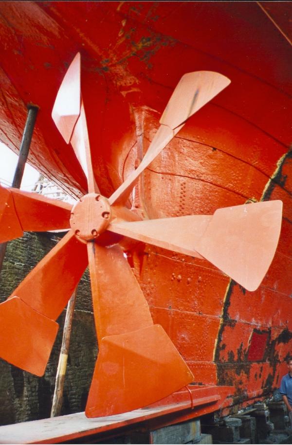 ss Great Britain - propeller