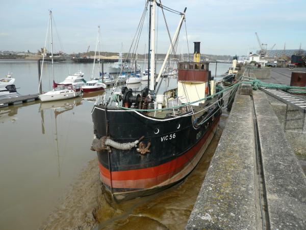 VIC 56 - bow view looking aft
