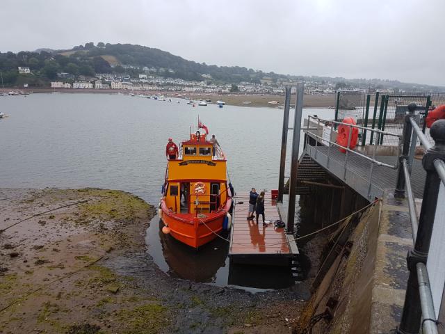 Brixham Belle at jetty