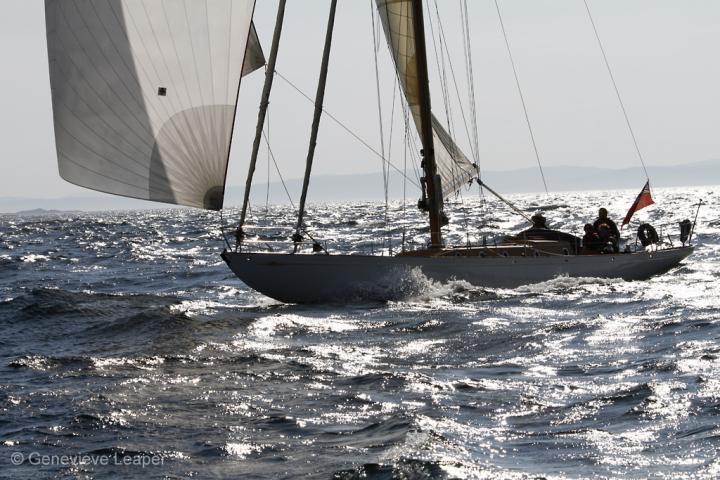 Sibyl of Cumae under sail