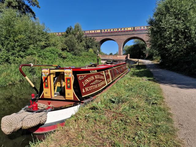 Passing Falling Sands Viaduct