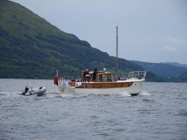 Silver Bird at sea