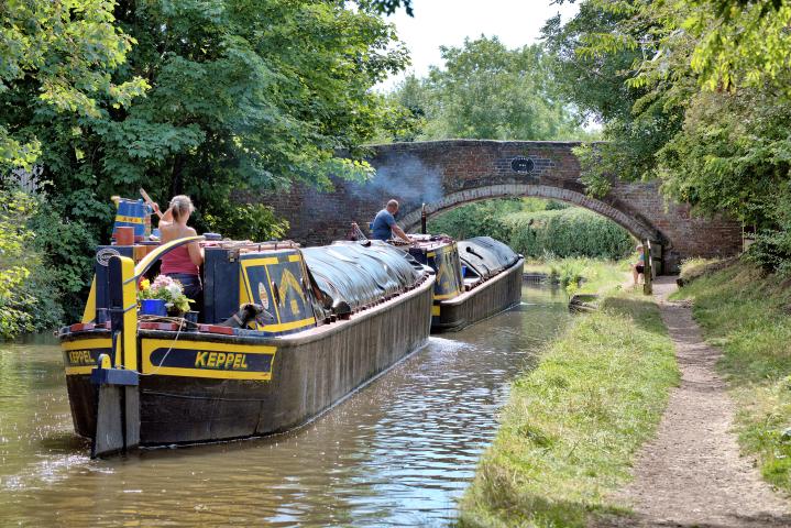 Keppel & Lindsay heading towards Filance Bridge - 2022 Photo Comp entry