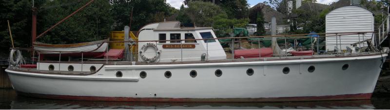 starboard side view