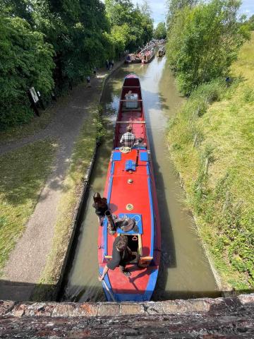 On the canal