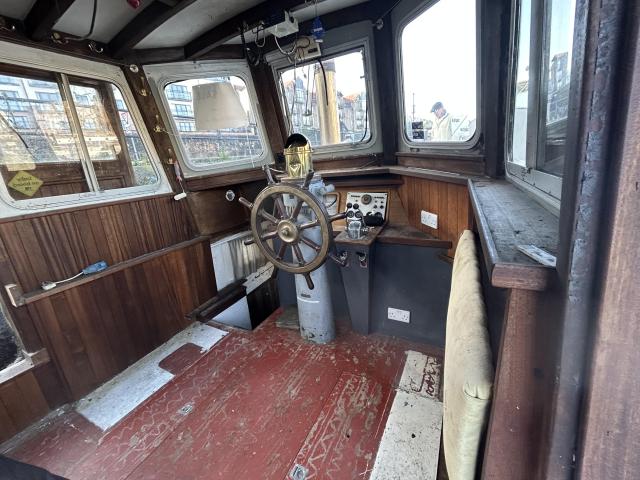 Dunleary II wheelhouse