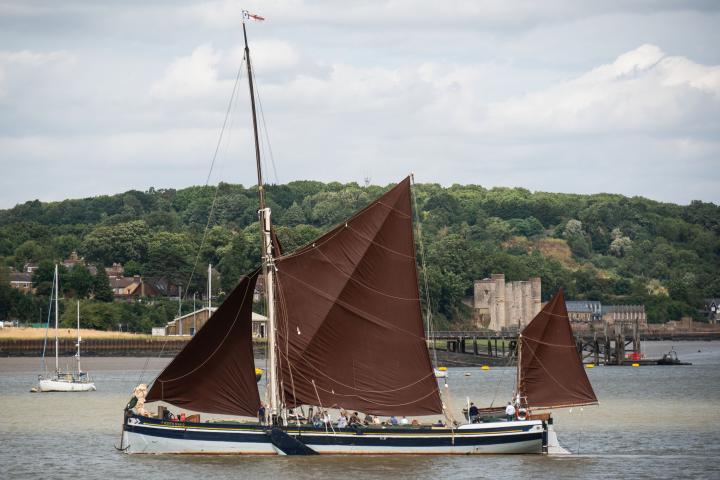 Photo Comp 2024 - Brown Sails on the Medway