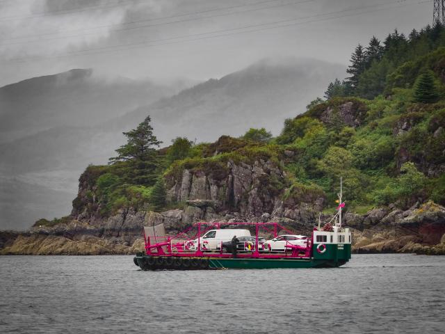 Photo Comp 2024 - MV Glenachulish on a typical Scottish Summer's Day