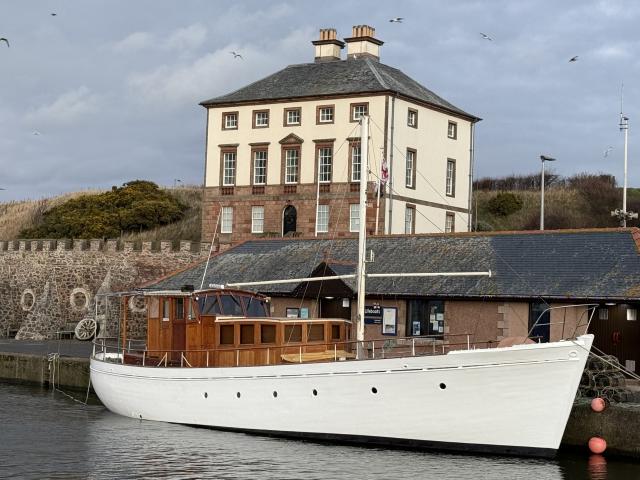 Wigeon Of Fearn moored