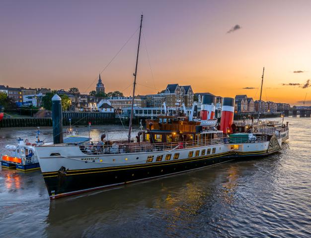 2024 Photo Comp - Waverley at Gravesend Town Pier, sunset