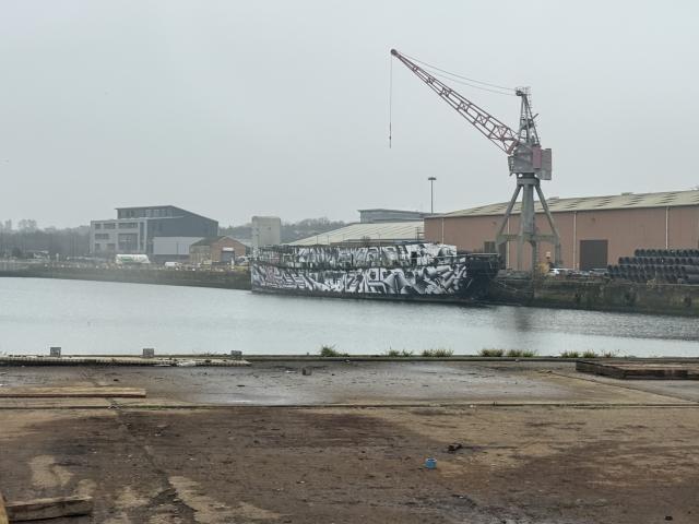 Moored in Rochester