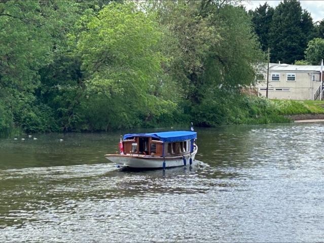 on the canal