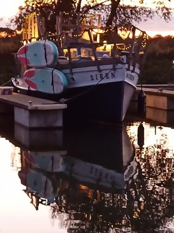 Siren in mooring