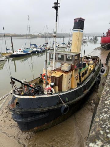 Moored in Rochester