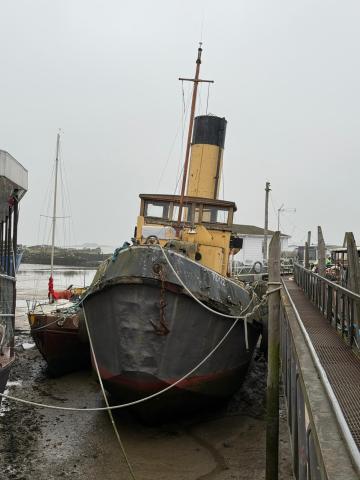 Moored in Rochester