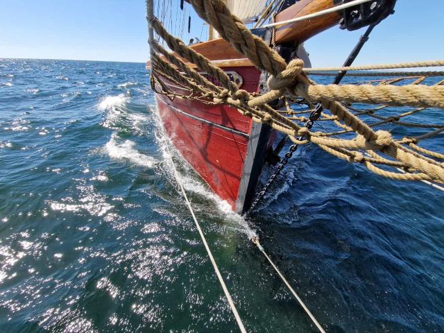 Ethel von Brixham sailing