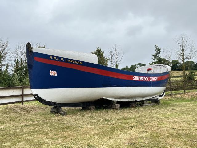 Port view located in Field adjacent to Shipwreck Museum IoW