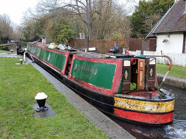 Virgo moored, when purchased in 2023 by current owners