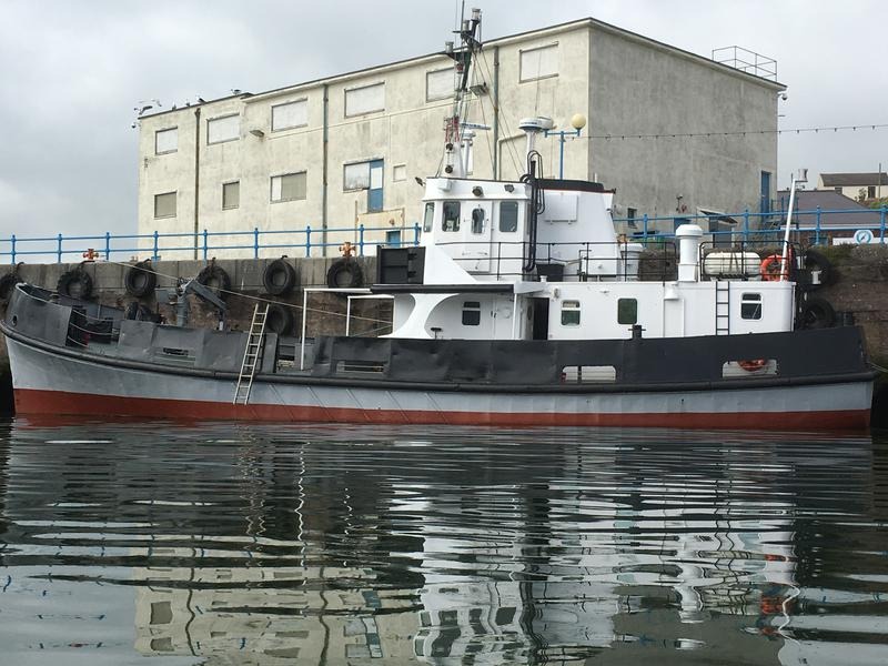 Elkstone - moored in Milford Haven