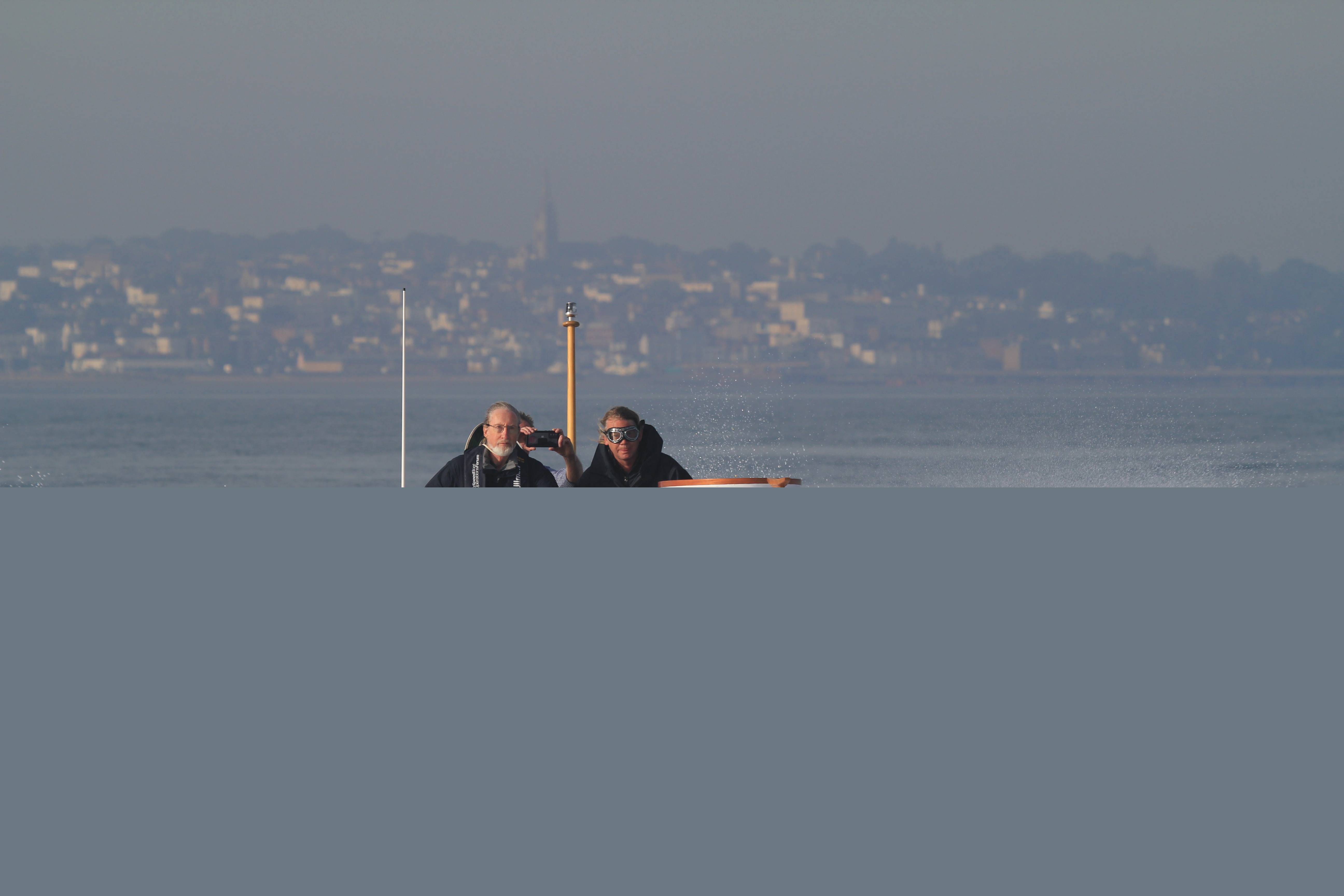 CMB4R during her sea trials