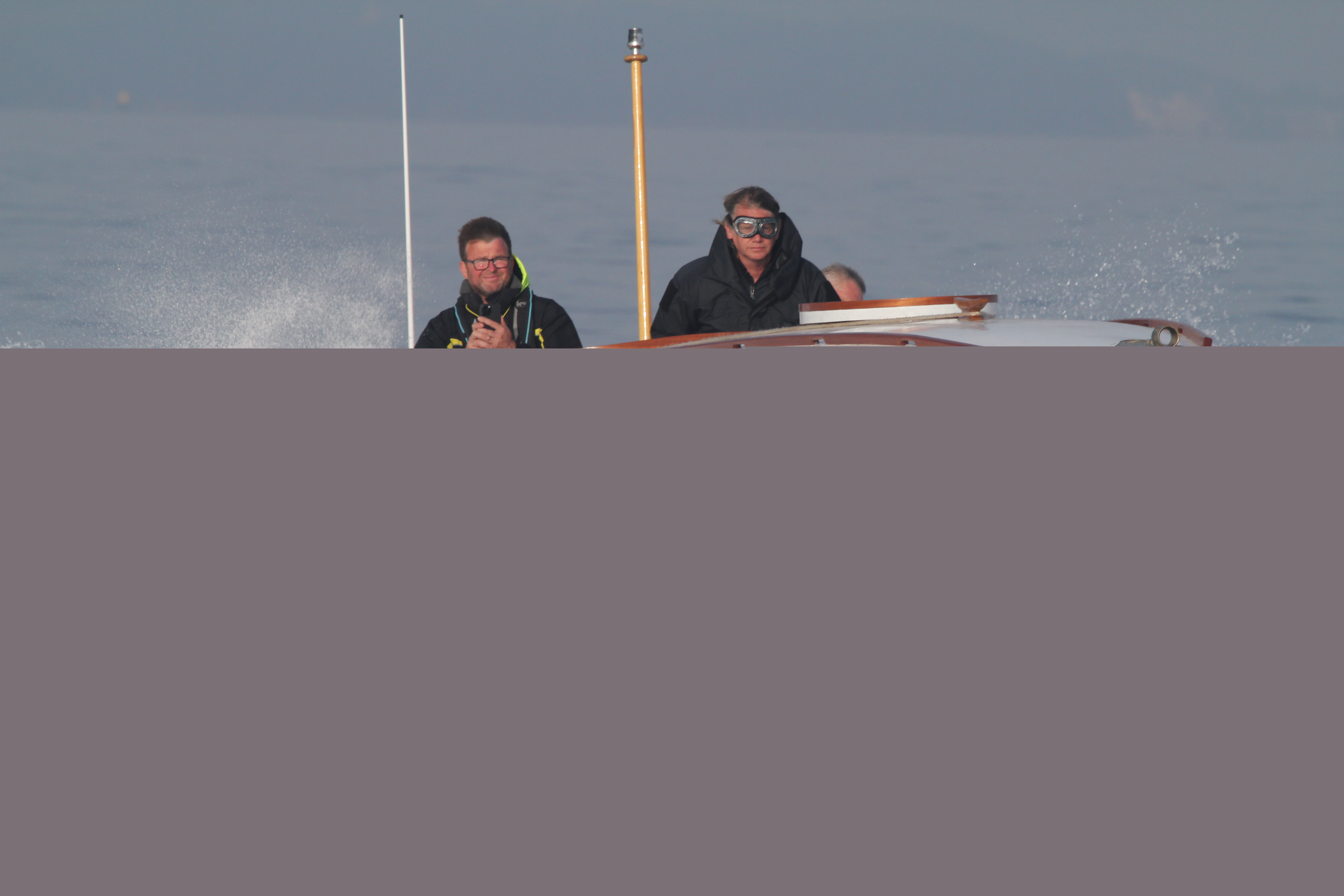 CMB4R during her sea trials