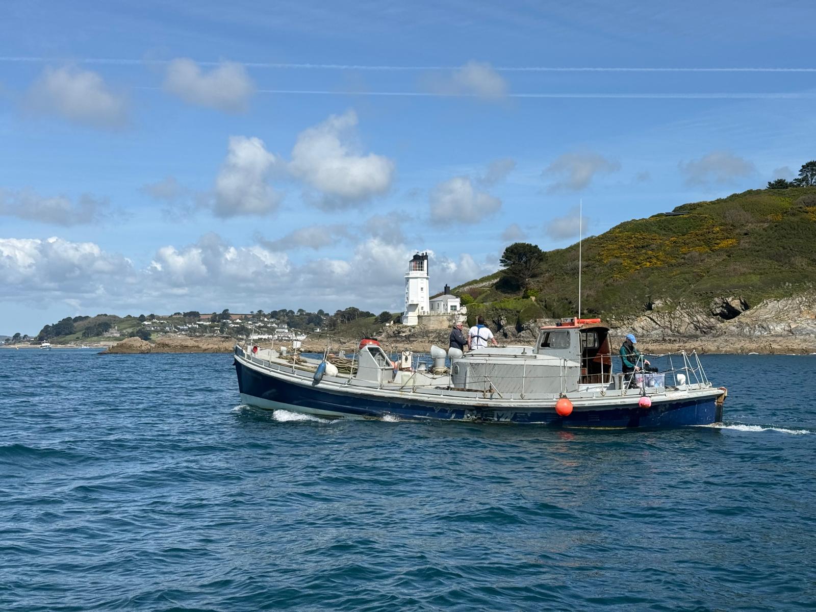 Gertrude underway