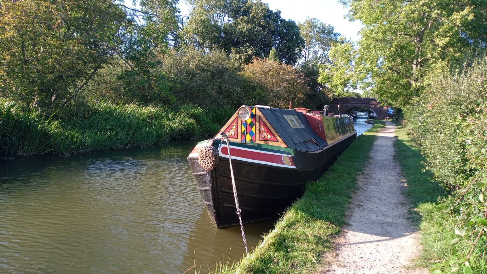 Kenelm moored